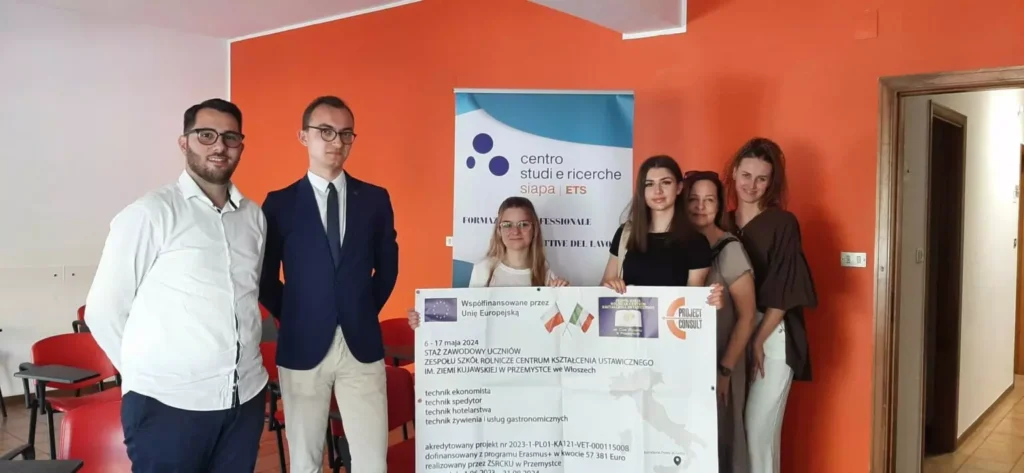 Uczniowe Przemystki na praktykach zawodowych we Włoszech