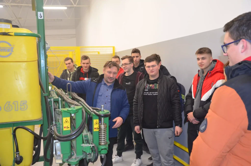 Przygotowania uczniów do wyjazdu na staże do Niemiec w 2023 roku