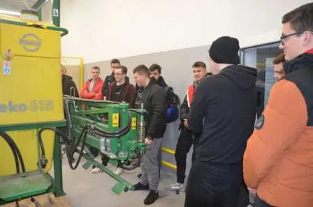 Przygotowania uczniów do wyjazdu na staże do Niemiec w 2023 roku
