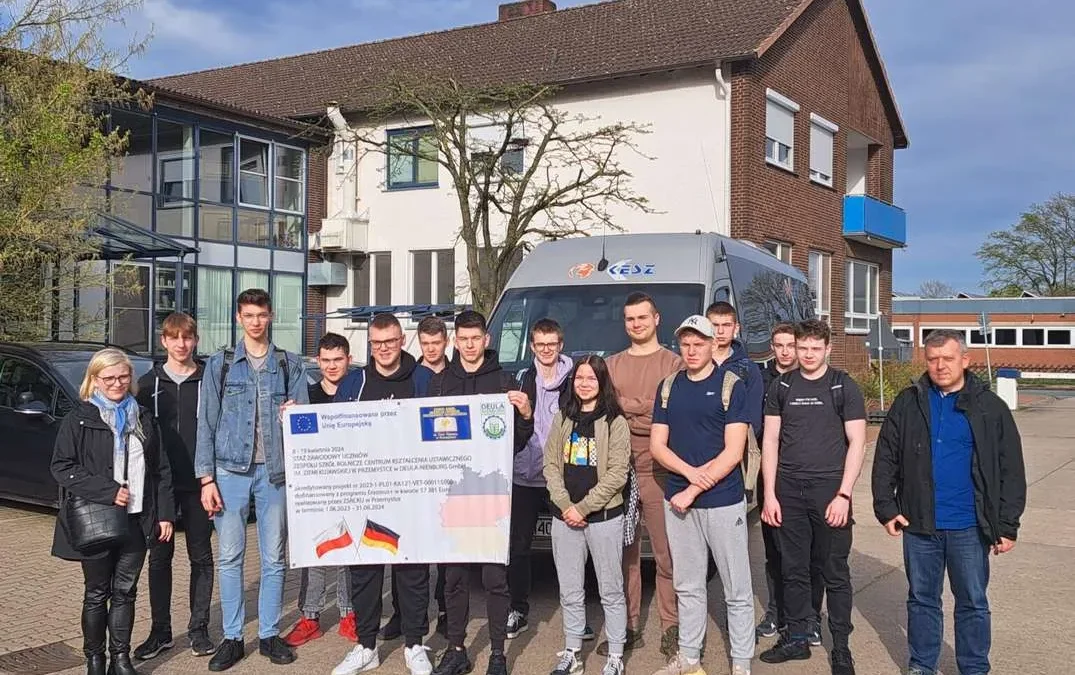 Praktyki uczniów z Przemystki w Niemczech zakończone sukcesem