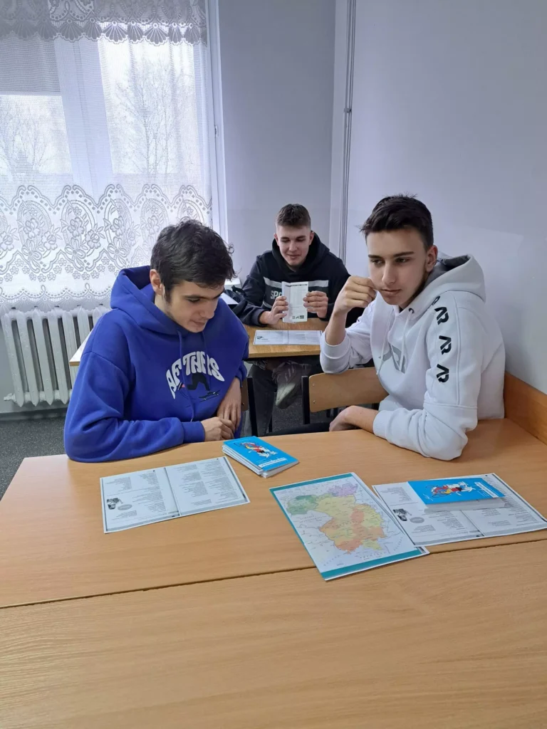 Przygotowania uczniów do wyjazdu na staże do Niemiec w 2023 roku